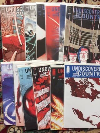 Undiscovered Country 1 - 12 (image Comics Set) Scott Snyder 1st Arc Nm/nm,