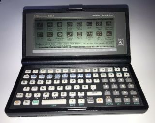 Hp 100lx Vintage Palmtop Computer