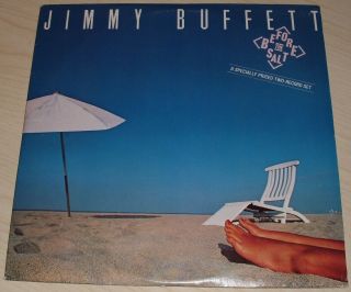 Jimmy Buffett Before The Salt Album 1979 Barnaby Records 2 - Br - 6019 Double Lp