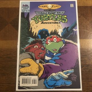 Teenage Mutant Ninja Turtles Adventures 68 Archie Comics 1996 Low Print Rare