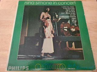 Nina Simone In Concert Lp Philips Phm 200 - 135 Mono