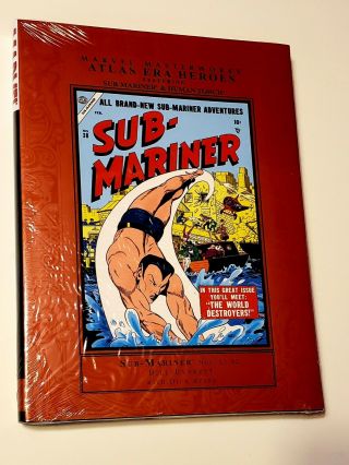 Marvel Masterworks Atlas Era Heroes Vol 3 Hc Sub - Mariner Human Torch