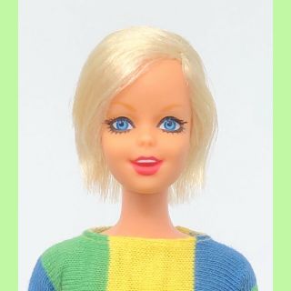 Vintage Twiggy Doll - Mod Barbie Friend - Platinum Blonde Tnt