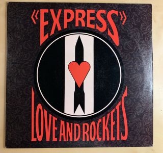 Love And Rockets - Express - Lp Vinyl Record - 6011 - 1 - Vg,