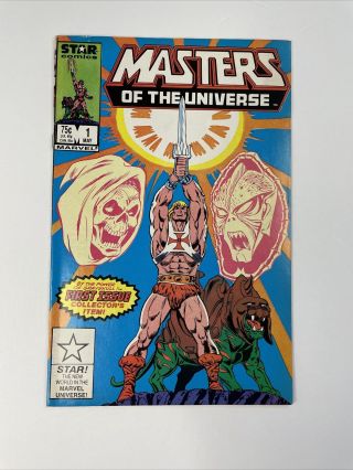 Masters Of The Universe 1 (marvel/star Comics,  1986) He - Man