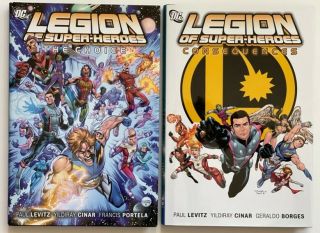 The Legion Of Heroes - 2 H/c Graphic Novels - The Choice/consequences