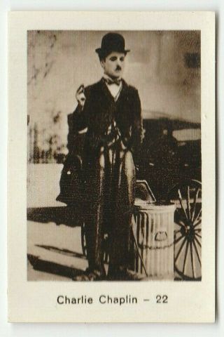 Charlie Chaplin Card 22 " Monopol Film - Pictures " Monopol Dresden 1933