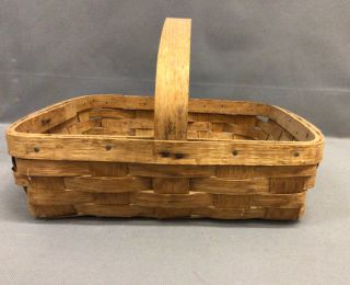 Antique Vintage Gathering Basket (in)