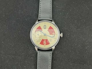 Molnija Big Zero Vintage Soviet Mens Mechanical Wrist Watch Cal.  3602 Servised