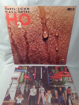 Daryl Hall And John Oates H2o Lp Album Vinyl 33 Rpm