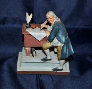 Gorham Figurine Inspired By Norman Rockwell “independence”