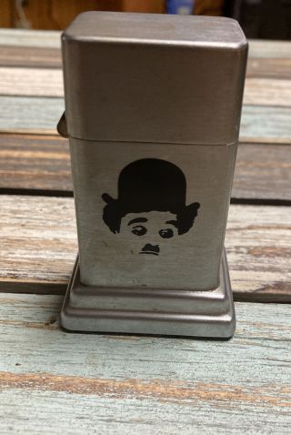 Vintage Charlie Chaplin Tramps Table Lighter