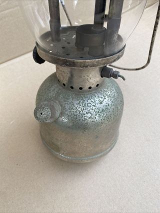 Old Australian Made Coleman 249 Scout Kerosene Pressure Lamp with Colex shade 3
