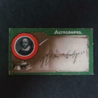 Taddy Autographs 1912 17 - See All Photo 