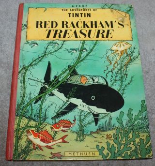 Vintage Tintin Red Rackham 