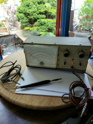 Vintage Heathkit Im - 28 Vtvm Vacuum Tube Voltmeter