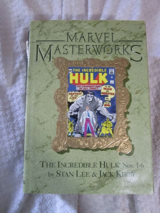 Marvel Masterworks The Incredible Hulk Vol 1 And 2 Marvel Comics
