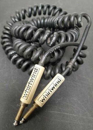 Whirlwind Vintage Coiled Electric Guitar Pro Amp Cable,  Chord