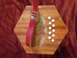Concertina Vtg made in Italy music instrument unbranded 3