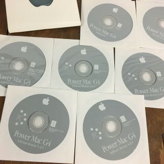 Vintage Apple Power Mac G4 Operating System Install Disc CD Software OS X 9 2