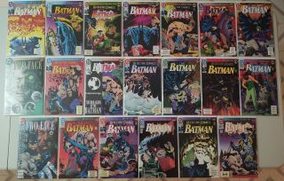 Batman 491 - 500/detective Comics 659 - 666: Knightfall Lead In,  1 - 19 1993 Dc Comics