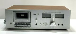 Vintage 1970s - Rotel Rd - 18f Stereo Cassette Deck Dolby Noise Reduction