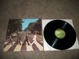 The Beatles Lp Abbey Road Apple So - 383 - Vg,  Vinyl