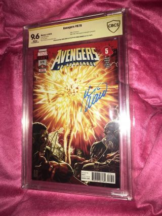 Avengers 679 Cbcs 9.  6 Signed By Mark Waid And Mark Brooks
