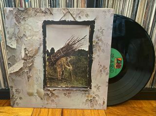 Led Zeppelin Untitled 1977 Vintage Vinyl Record Album Vg