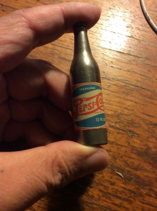 Rare Mini Bottle Beverage Ad Lighter,  Pepsi - Cola