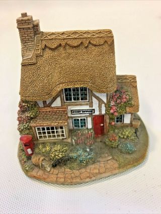 Lilliput Lane First Class Post Office L2450 Boxed With Deeds