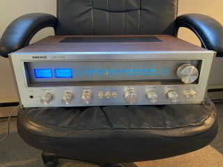 Vintage Nikko Nr - 715 Am/fm Stereo Receiver With Led Lamps Great