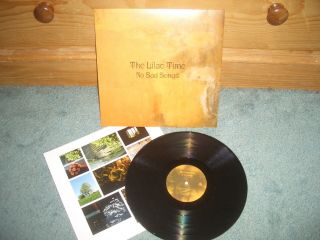 The Lilac Time No Sad Songs Inner Lyric Sleeve Tapete (eu) Stereo Lp
