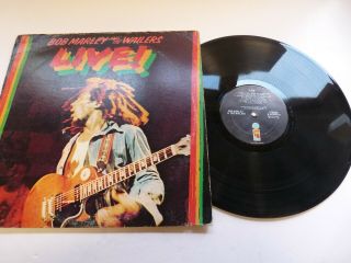 Bob Marley & Wailers.  Live.  12 " Album.  Island Records.  1975