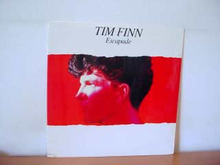 Tim Finn " Escapade " Lp 1983 A&m Sp - 4972 Split Enz Crowded House