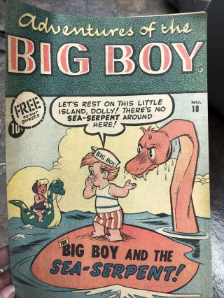 Adventures Of The Big Boy Comic No 18
