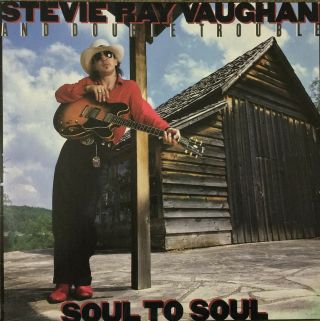 Stevie Ray Vaughan & Double Trouble Soul To Soul 1985 Oz Epic Vg,  /ex