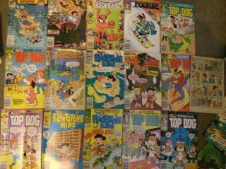 18 Issues Of Misc Star Comics - Flinstone,  Top Dog,  Spider - Man,  Humanoids,  Foofur