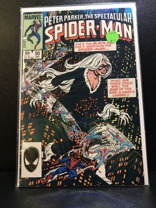 Peter Parker Spectacular Spider - Man 90 Venom Black Cat Classic