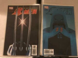 Astonishing X - Men 1 - 24 (missing 6),  Giant Size 1.  Vf/nm.  1: Sword.