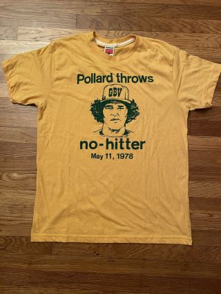 Vintage Guided By Voices Pollard Throws A No Hitter T Shirt Size L