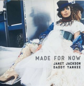 Janet Jackson Daddy Yankee - Made For Now 12 " Single Lp Colored Vinyl Record