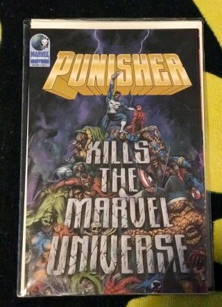 Punisher Kills The Marvel Universe 1 (1995) Marvel Comics 1st Print Avengers