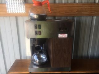 Vintage Bunn Pour - Omatic Vpr Commercial Coffee Machine With 2 Decanters
