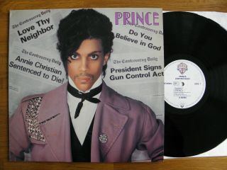 Prince Controversy 1981 Warner Brothers Lp Album Record Vg,  / Vg,