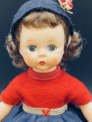 426 1955 Wendy Goes Roller Skating Red Madame Alexander Kins 8” Doll 2