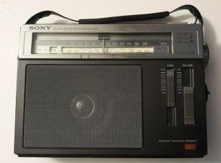 Rare Vintage Sony Icf - S5w Radio (and Great)