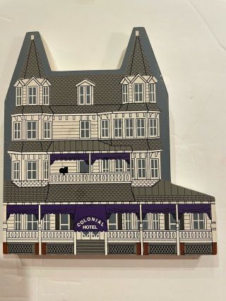 The Cats Meow Collectible The Colonial Hotel Cape May Jersey 1894 - 1995