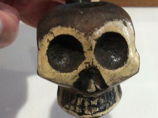 Old Skull Design Smokers Pipe