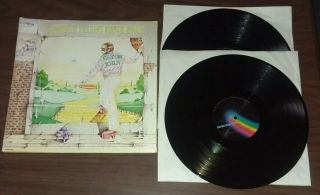 Elton John - Goodbye Yellow Brick Road Vinyl Lp Mca 2 10003 Ex/vg,  Tri Gatefold